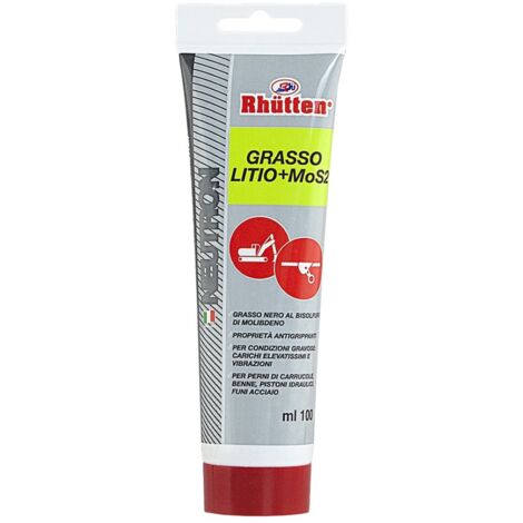 Grasso al litio + mos2 ml 100 tubetto neutron - rhutten