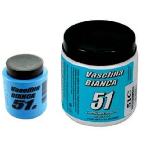 GRASSO DI VASELINA BIANCA- - gr.100 - 6 pezzi