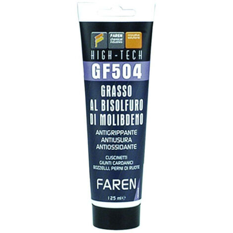 Grasso gf504 al bisolfuro di molibdeno - ml.125 - 12 pz