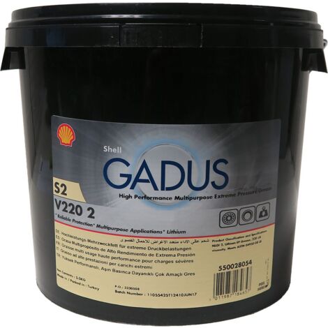 Grasso multifunzionale EP Gaudus S2 V220 5kg