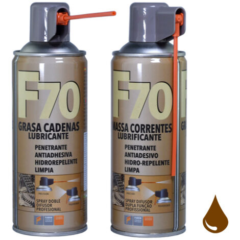 Grasso para cadenas F70 doble erogación 400ml