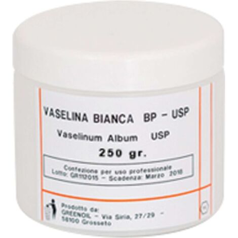 GRASSO VASELINA BIANCA FILANTE - GR 250 - 6 pezzi