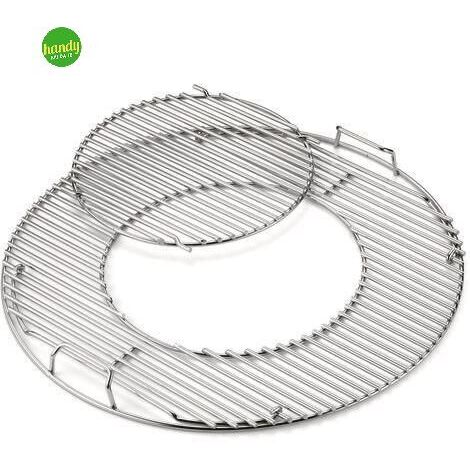 Griglia Per Barbecue Regolabile Cook'in Garden - Acciaio Cromato 70x40 Cm