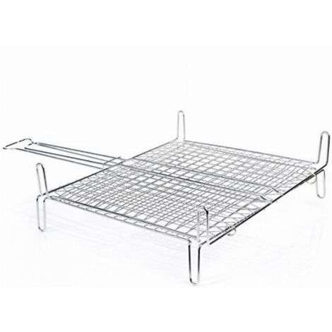 Graticola Doppia con piatto Cm 40x45