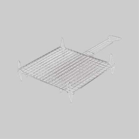 Graticola doppia rete bombata 27x37 cm