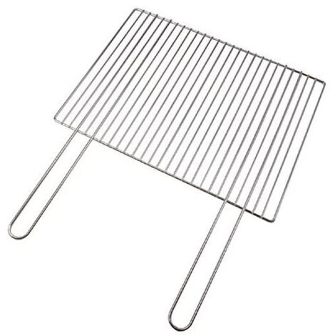Graticola Sandrigarden acciai, manici fissi, 600x400 mm