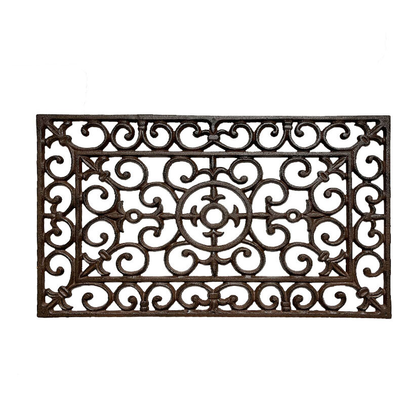 La Grande Prairie - Gratte pieds fonte marron 35x57cm