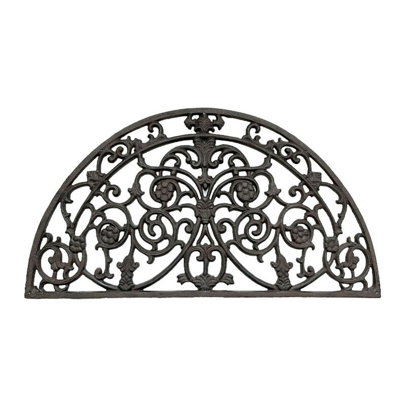 La Grande Prairie - Gratte pieds fonte Demi Lune 67x34cm