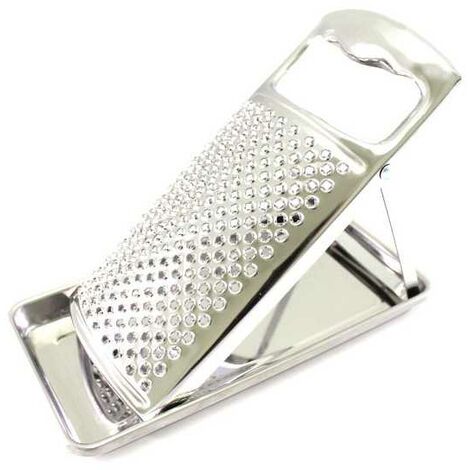 Gratteuse en inox avec récupérateur Calder