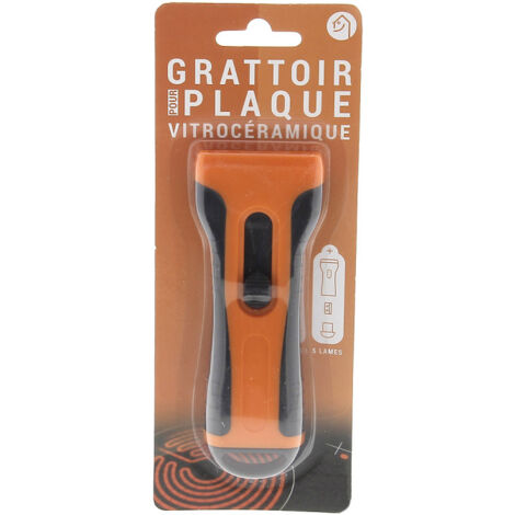 Grattoir + 5 lames de rechanges pour Plaque de cuisson  A95396 pour Plaque de cuisson