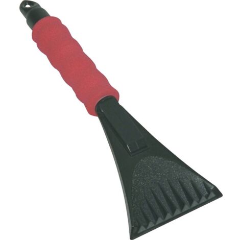 Raclette anti givre manche ergonomique noir et rouge Husky