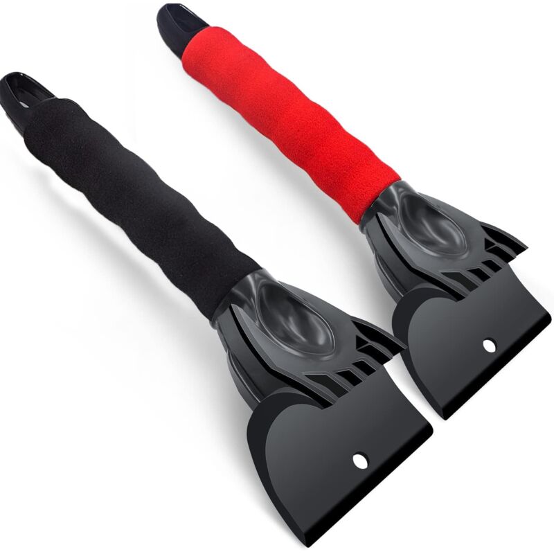 Grattoir à Glace pour Pare-Brise de Voiture, 2 grattoirs à Glace de Voiture avec poignée Douce, sans Rayures, grattoir à Glace, Neige, Givre, pour