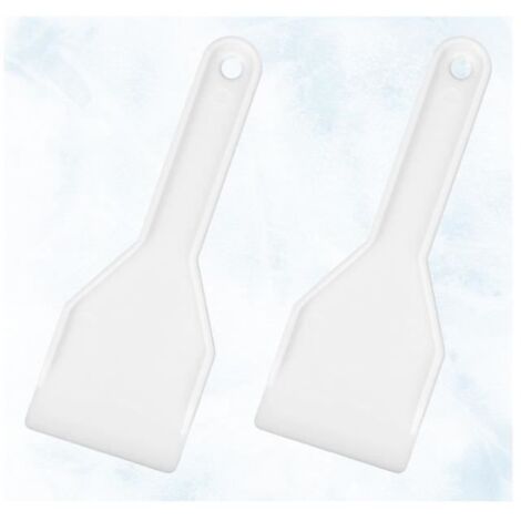 Grattoir à glace - WJ - PVC durable - Ergonomique - Blanc - Dégivrage facile