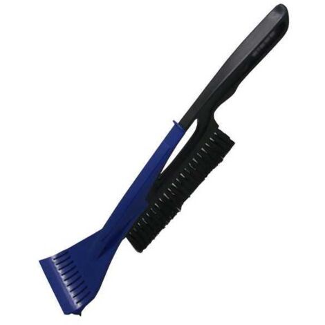 Grattoir à vitre de voiture avec brosse 2 en 1 40,5 cm couleurs variées 1 pc.