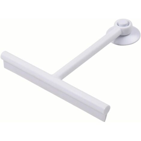 Grattoir à vitres pour salle de bain, nettoyant pour vitres, caoutchouc flexible