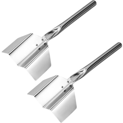Grattoir D'angle En Acier Inoxydable Longue Durée Avec Conception Soudée Pour De Durabilité Bords Lisses Pour De Sécurité Et Un Nettoyage Facile Lors Des Tâches De Construction