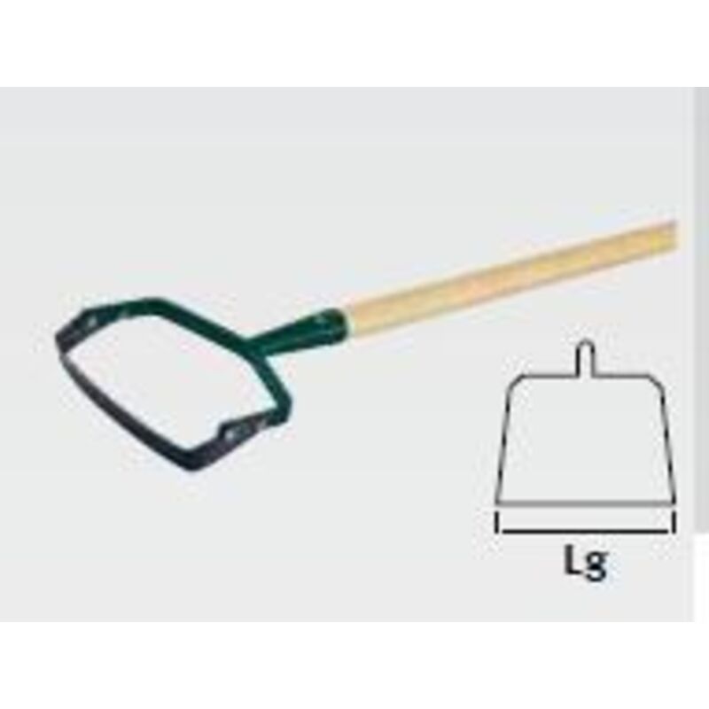 Grattoir de jardin Fiskars - 16 cm - Manche bois - LEBORGNE - 467001
