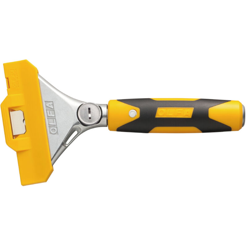 Grattoir professionnel XSR-200 avec lame interchangeable de 18 mm de large avec couvercle de sécurité et manche ergonomique