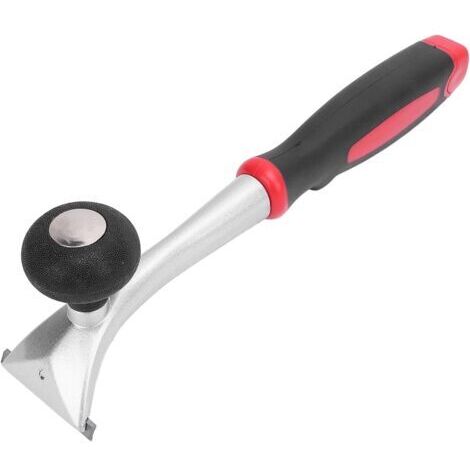 Grattoir Peinture En Carbure, 63mm Grattoir à Bois Racleur Lame Grattoir à Tirer Universel Ergonomique Pour Enlever La Peinture, La Colle, Le Vernis Pour Bois, Sol, MéTal, Pierre Et BéTon