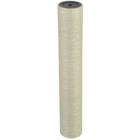 Grattoir pour chats 8 x 50 cm 10 mm Beige CFW44769