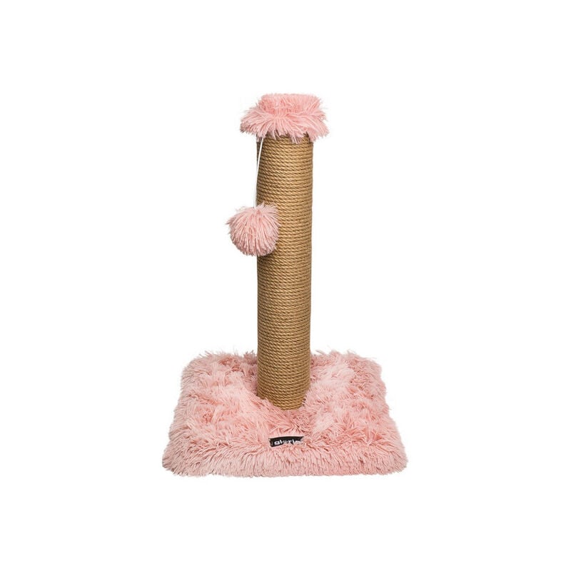 Gloria - Grattoir pour Chats Misuri Rose (39 x 39 x 80 cm)