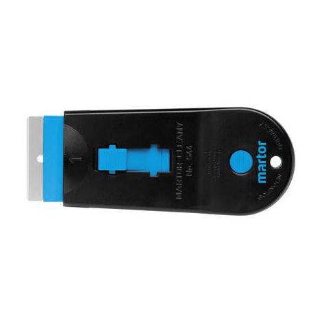 GRATTOIR PRATIQUE POUR LE NETTOYAGE DE SURFACES LISSES. AVEC LAME DE REPASSAGE ARRONDIE. MARTOR 5644.08 1 PC(S)