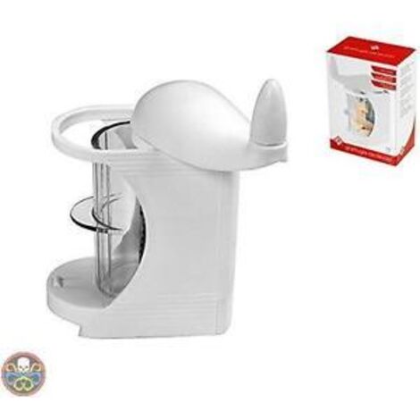 Grattugia da tavola verticale White Chef Home in plastica bianca