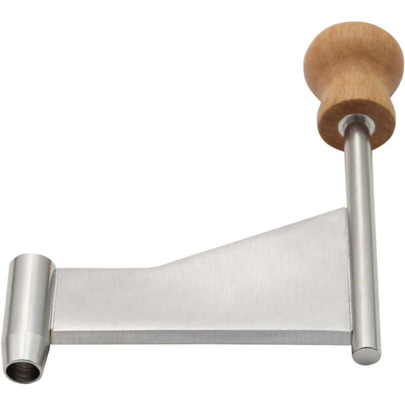 Image of Grattugia per formaggio, grattugia per formaggio, manico in legno di cioccolato, utensile da cucina multifunzionale per grattugia per formaggio