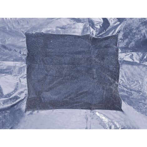 MM_UNVERIFIED_BRAND Grau Abdeckplane für runden Pool 140g/m2 Abdeckung Ø 6,20 m für Pool Ø 5,40 m