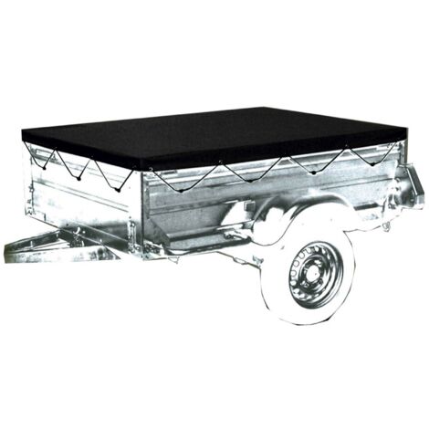 PERALINE Grau Schutzplane für Anhänger Größe M (150 x 105 x 7 cm)