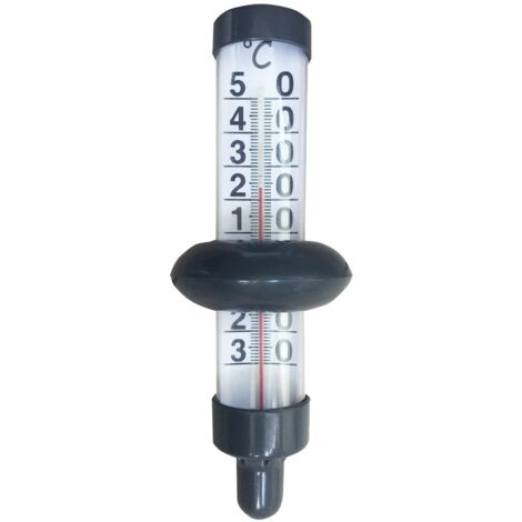 Grau schwimmendes Thermometer Mareva