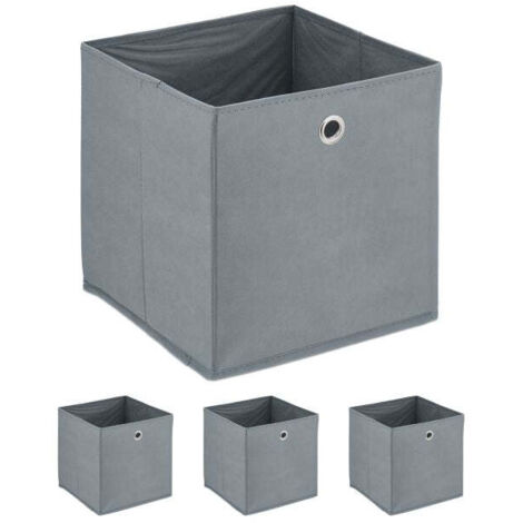 Graue aufbewahrungsbox - 4 stk 8831124