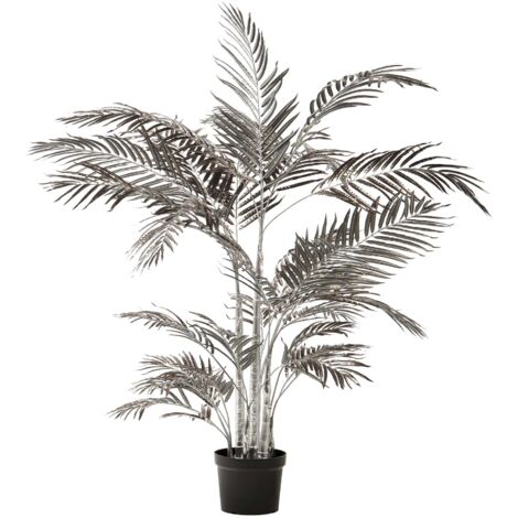 Graue Palme mit Topf 75X45X135 Cm