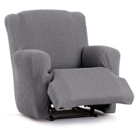 Grauer elastischer Troya-Sesselbezug 60-90