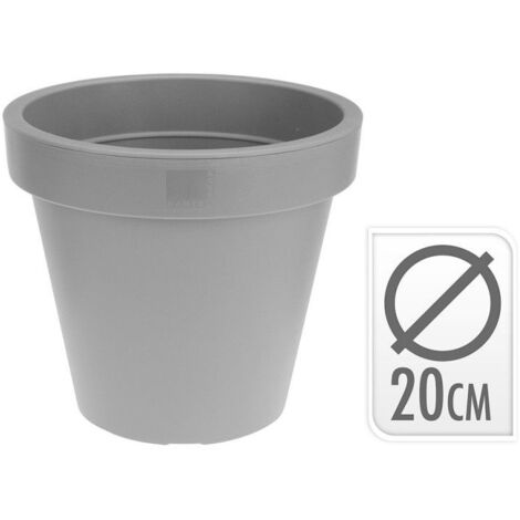 Grauer Injektionstopf Ø20cm