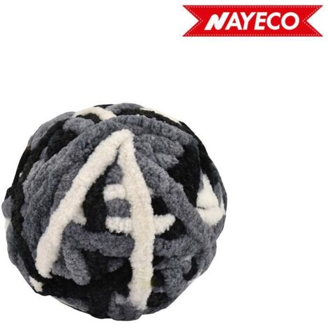Grauer Wollknäuel Ø6cm Nayeco