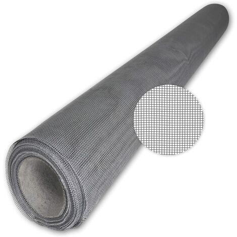 Graufaser -Mückennetz -Rotolo 50 mt. - 120 cm.