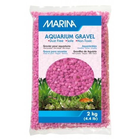 Grava de color para acuarios Marina - 2kg