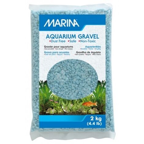 Grava de color para acuarios Marina - 2kg