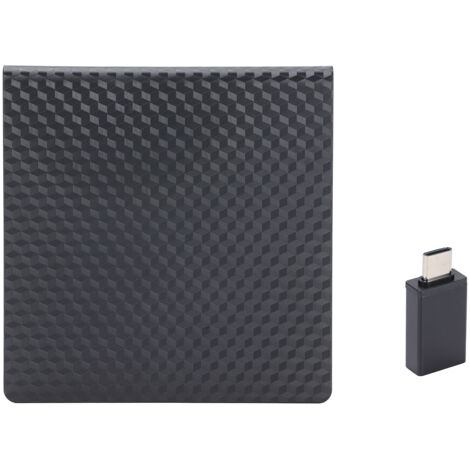 Graveur DVD/CD Externe USB 3.0 et Type-C pour PC Portable, Ordinateur de Bureau et Appareils Mobiles