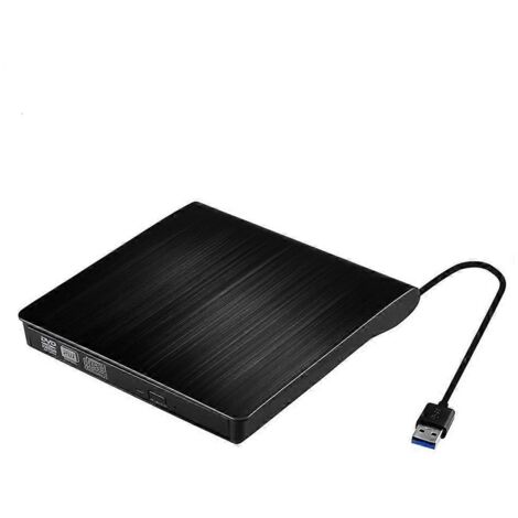 Graveur DVD externe ultra-fin USB 3.0 pour lecteur/graveur optique