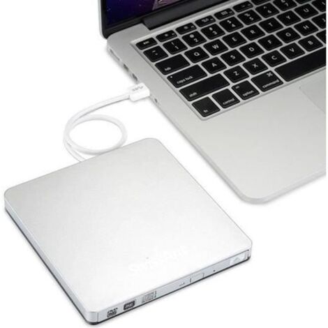 Graveur DVD - X-Century - Lecteur CD/DVD-RW - USB - Compatible MacBook et PC - Noir