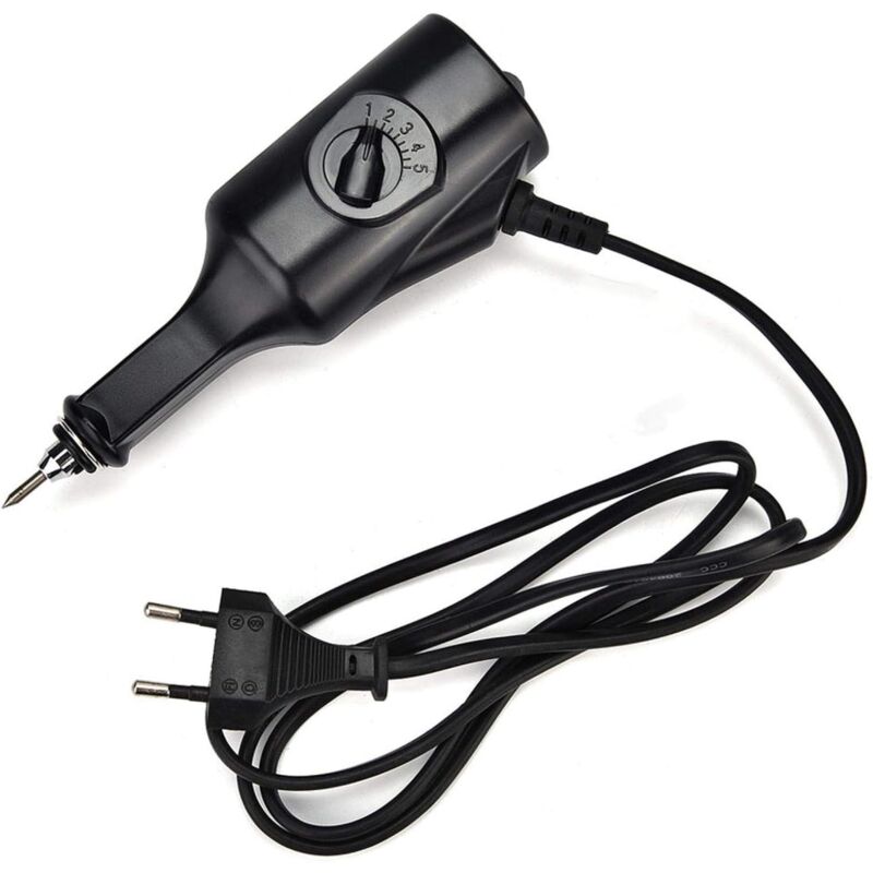 Graveur électrique, Stylo de Micro-Gravure Professionnel, Kit D'outils de Gravure Bricolage pour Bijoux En Métal, Verre, Céramique, Plastique,