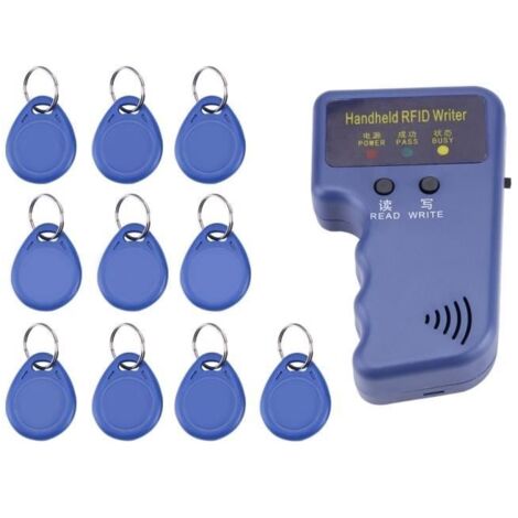 Graveur RFID 125KHz Writer - copieur avec les étiquettes d'identification de 10PCS HB058