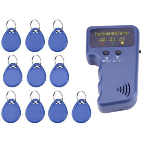 Graveur RFID - HB058 - 125KHz - Copieur d\'étiquettes - 10PCS inclus - Filaire