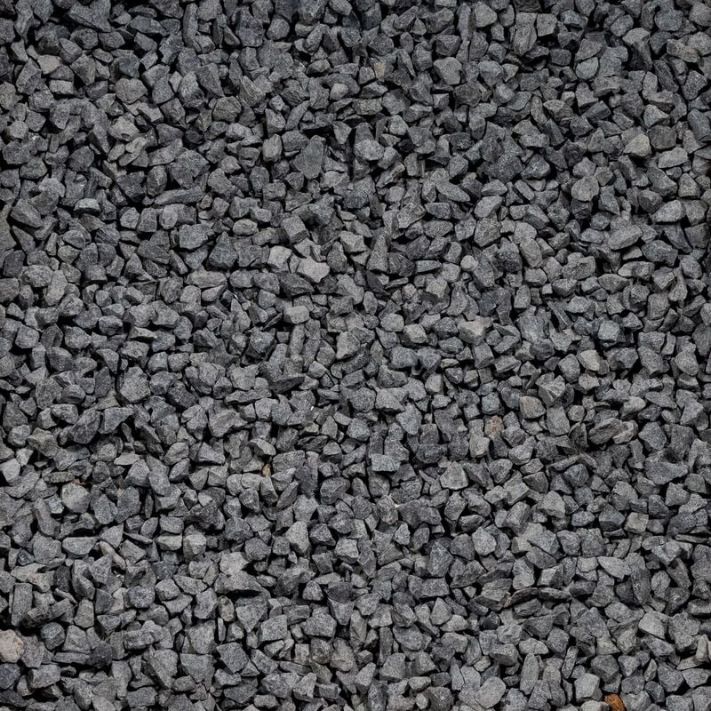 Ro'ma Nature - Gravier Basalte Noir / Gris - 8/11 mm - Big Bag 500kg (10m²)