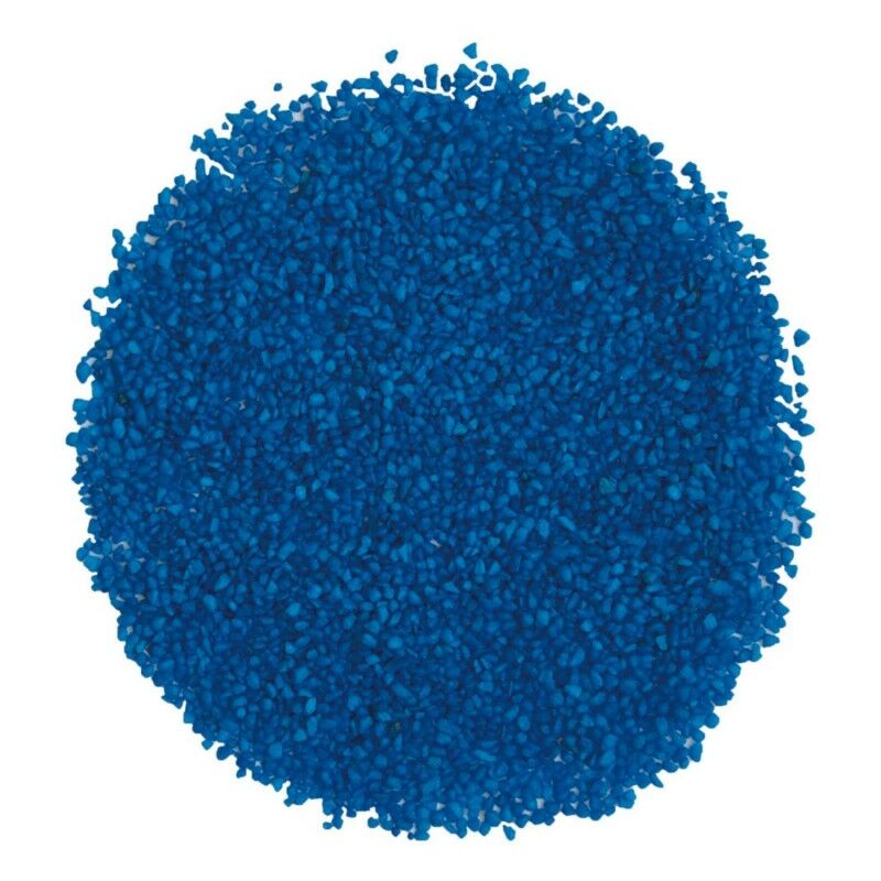 Jardinex - Gravier décoratif coloré 2/4mm (Pot 1kg) - Bleu Océan - Bleu Océan