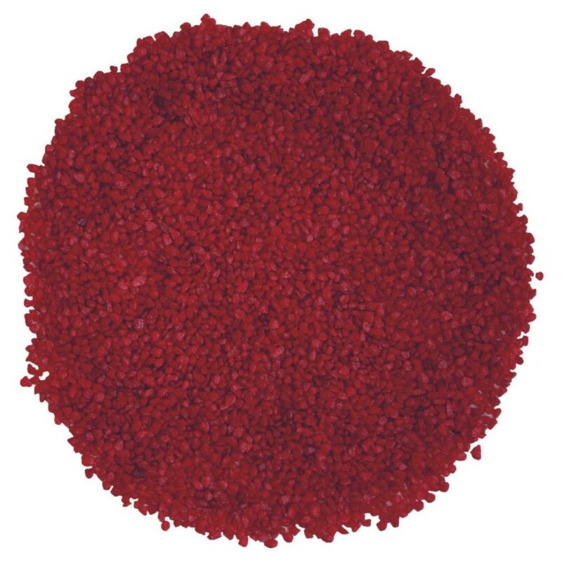 Jardinex - Gravier décoratif coloré 2/4mm (Pot 1kg) - Rouge Carmin - Rouge Carmin