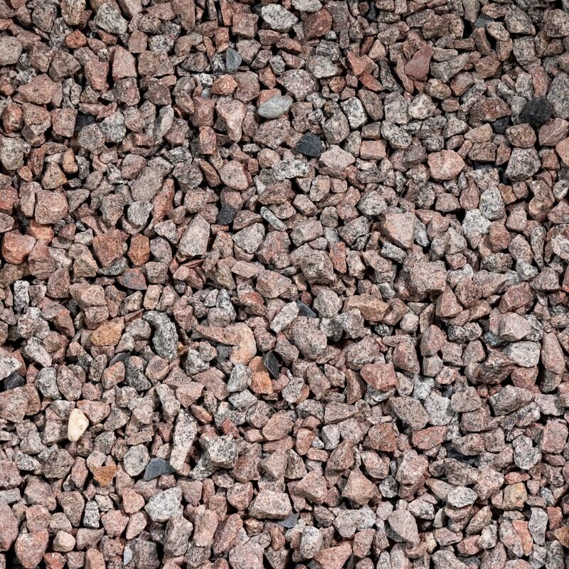 Ro'ma Nature - Gravier Granit Rouge - 8/16 mm - Big Bag 500kg (10m²)