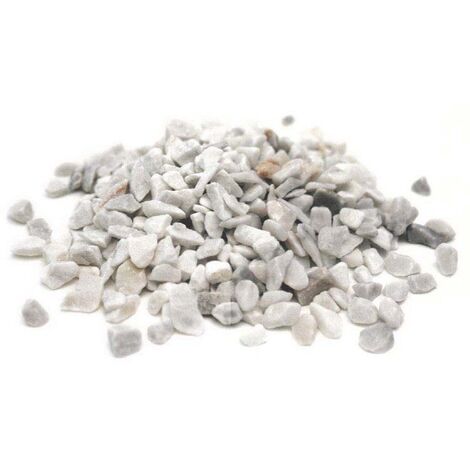 Graviers marbre concassé blanc carrare 20kg